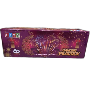 60 Peacock Dance UV Crackers