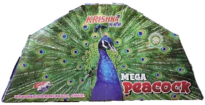 Mega Peacock  Crackers (5 Eyes) - 1pcs