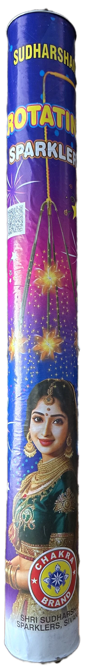 Rotating Sparklers Crackers - 1pcs