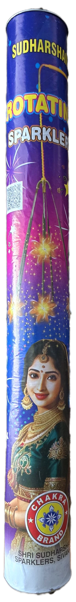 Rotating Sparklers Crackers - 1pcs