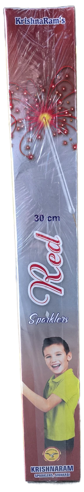 30 Cm Red Sparklers - 1 box ( 5 pieces )