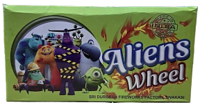 Alien Wheel Crackers - 2pcs