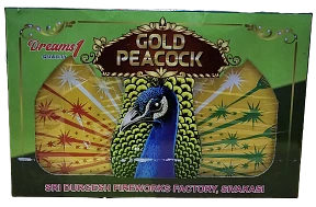 Golden Peacock Crackers - 1pcs