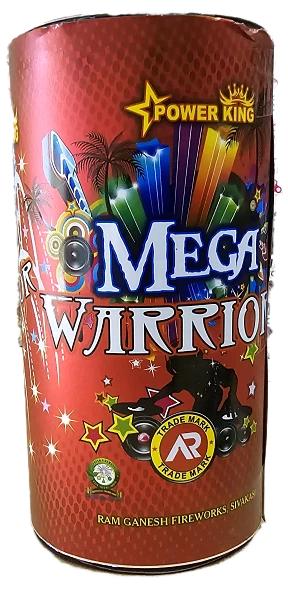8” Mega Warrior (Popcorn With Crackling) - 1pcs