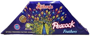 Peacock Feather 3 Eyes Crackers - 1pcs