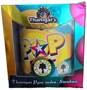 Pop Star Crackling Fountain Crackers - 1pcs