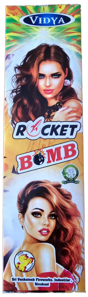 Rocket Bomb Crackers - 1box( 10 pieces)