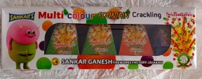 Tri Colour Fountain Crackling – 5 Pcs